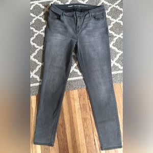 Grey Wash Super Skinny Jeans